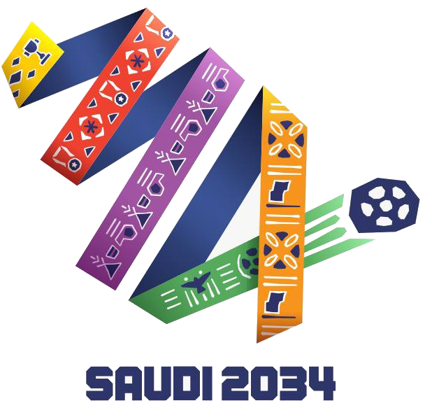 Saudi 2034 logo