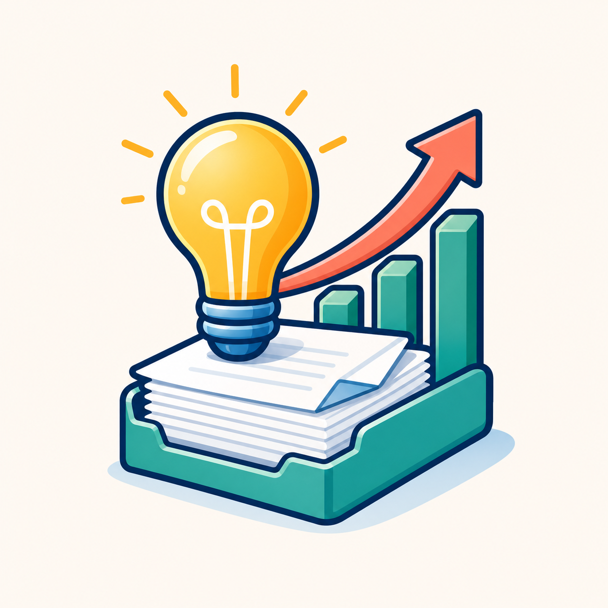Entrepreneur setup icon
